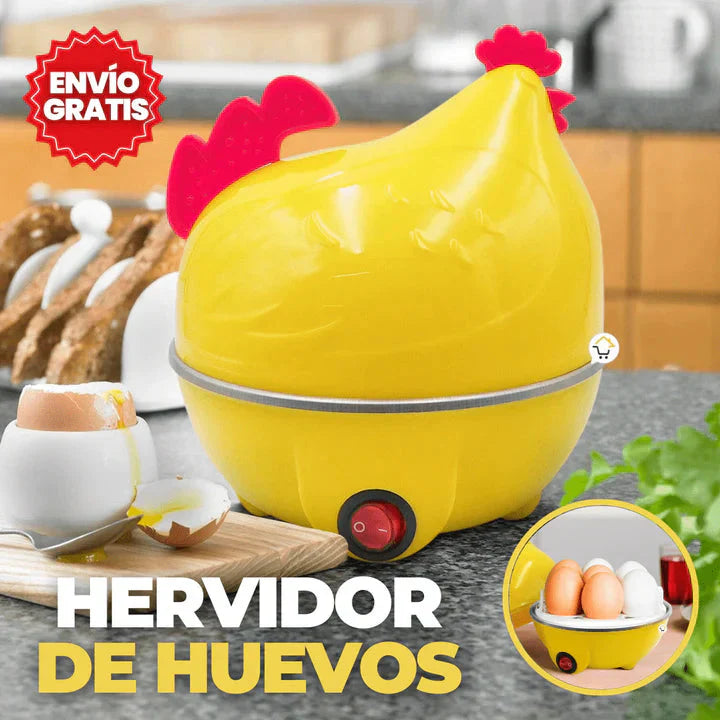 🍳 Hervidor de Huevos Eléctrico – ¡Huevos perfectos sin complicaciones!