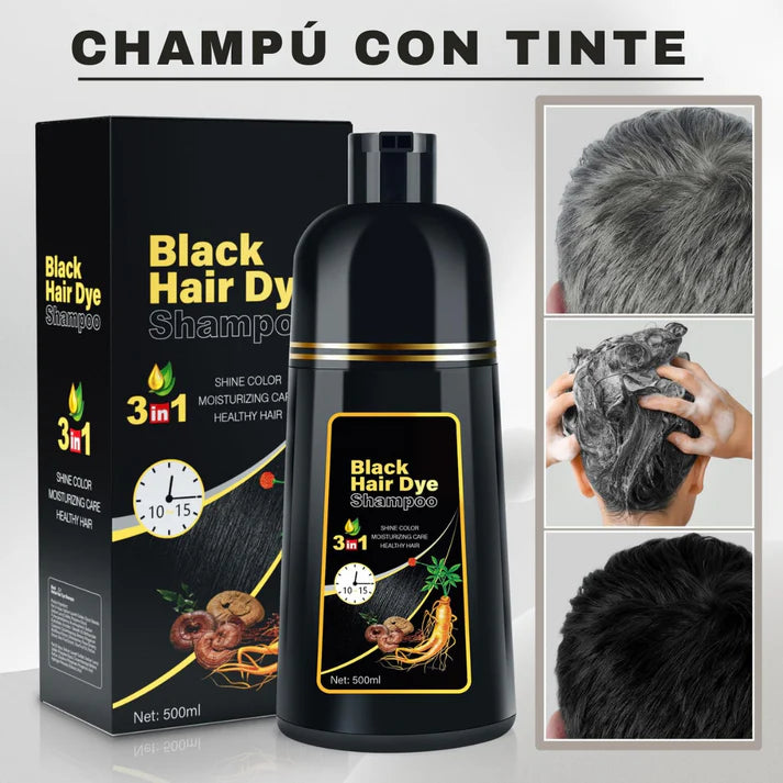 SHAMPOO CUBRE CANAS 3 EN 1+ENVIO GRATIS