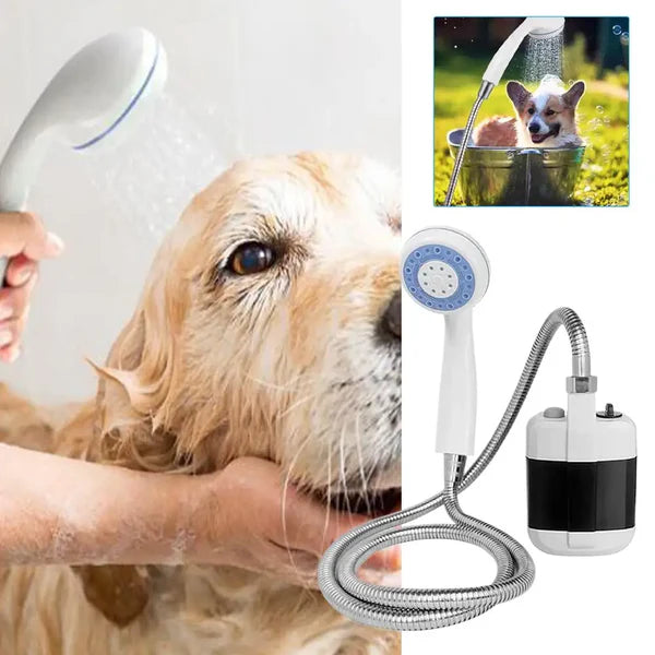 🚿 Ducha Portátil Recargable – ¡Baños cómodos donde sea que estés!
