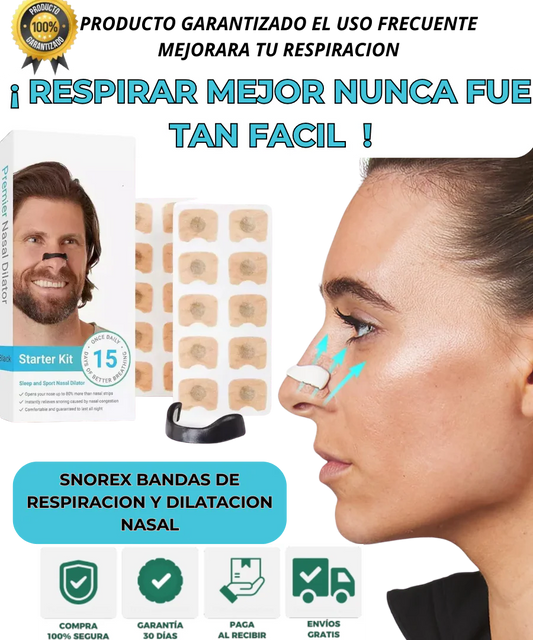 DILATADOR NASAL- ANTIRRONQUIDOS+ENVIO GRATIS